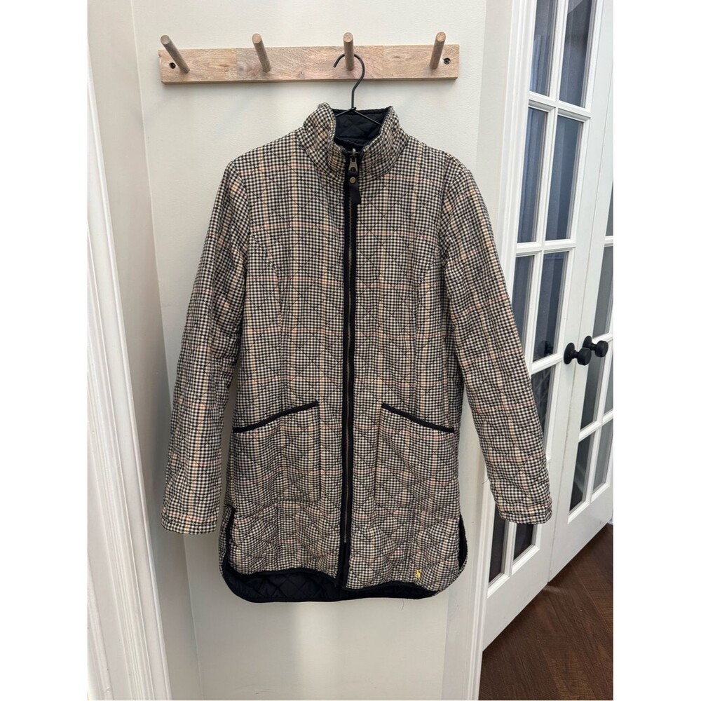 Joules Harthfield Reversible Long Jacket Women's 4 Small - Picture 10 of 11